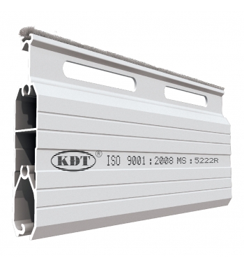 MS 5223R- CỬA CUỐN NHÔM CN ĐỨC - 11kg/ m2